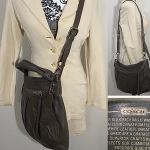 Coach Leather Hobo Bag